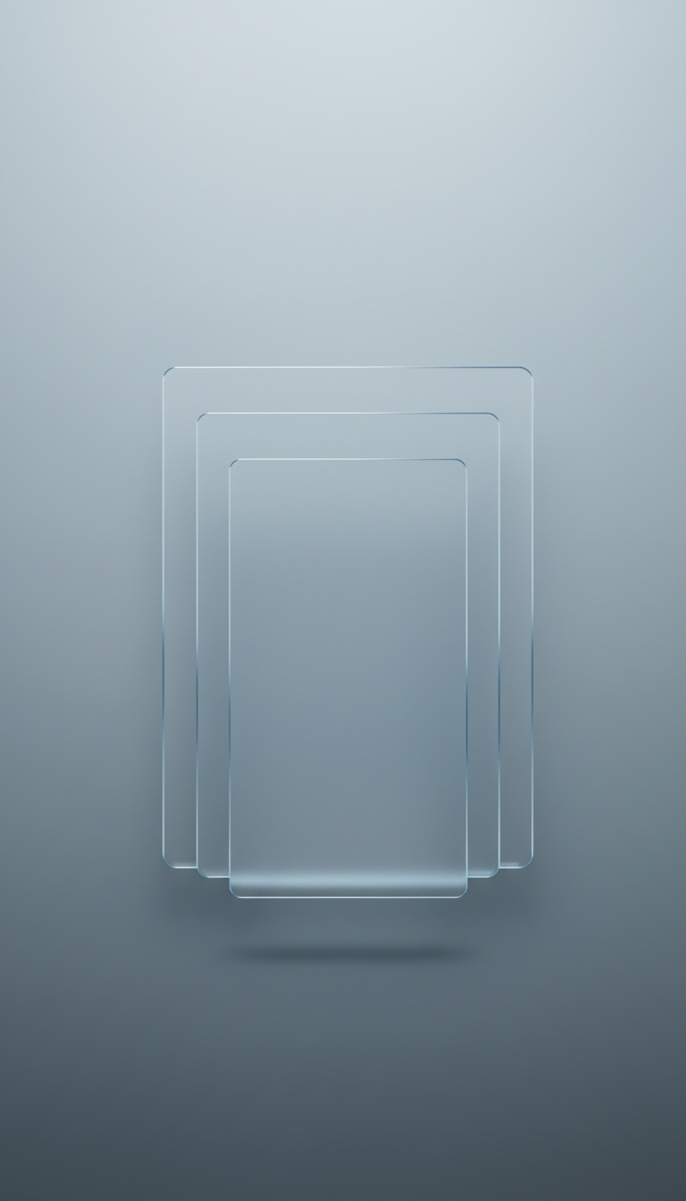 Kit UI Tailwind CSS estilo vidrio